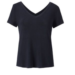 CAbi Navy Escape tee